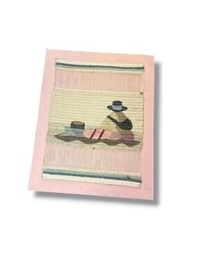 Unframed Textile Woven Art Work